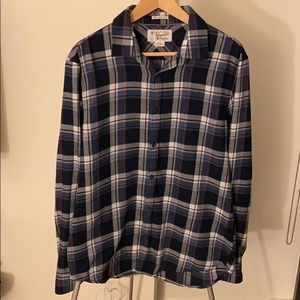 Original Penguin plaid flannel men’s size L